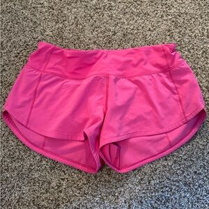 Lululemon Speed Up low rise shorts